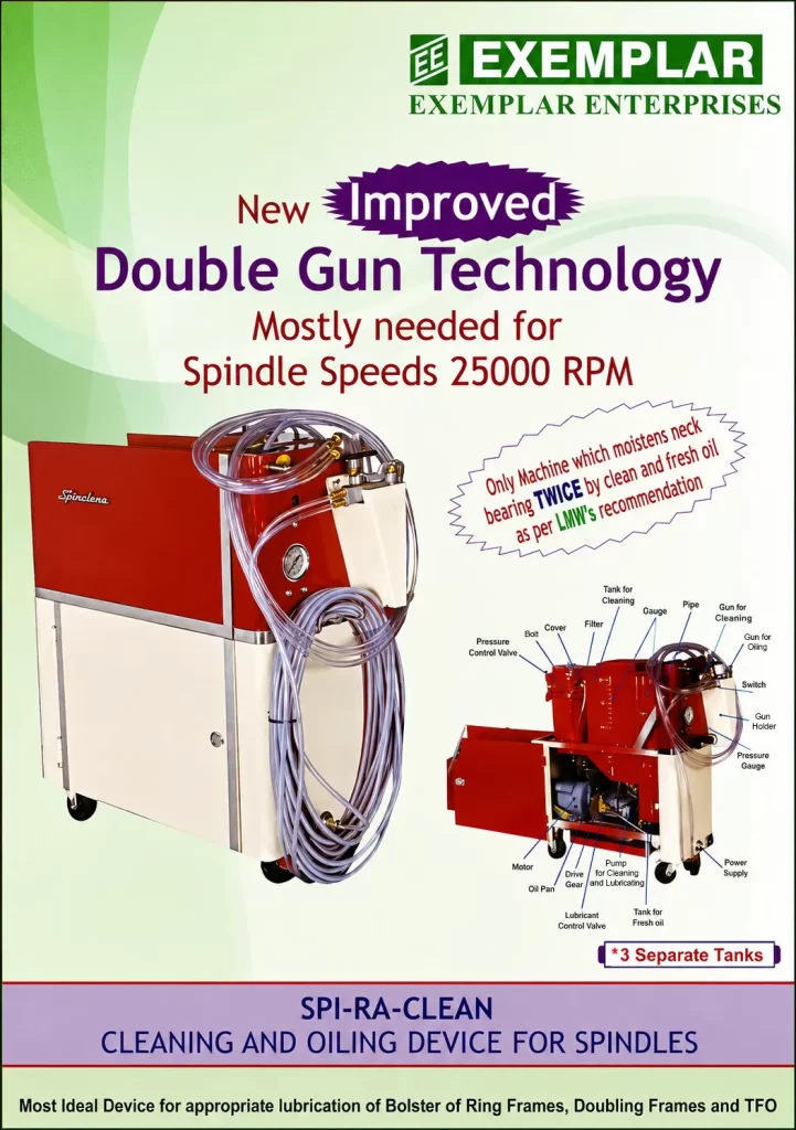 Double Gun Technology Spi-Ra-Clean Front side